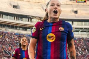 半场五指山!巴萨女足半场5-0领先皇马女足,皮纳大四喜